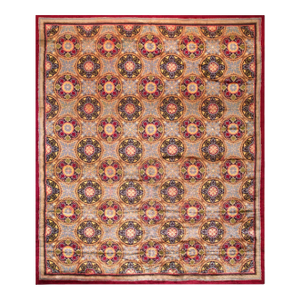 Early 20th Century Spanish Savonnerie Carpet ( 11'2" x 13'8" - 340 x 417 )