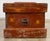Antique Hand-Painted Wood Trunk For Sale In Kansas City - Image 6 of 12