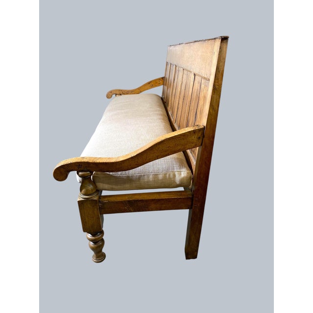 English 1840 English Bench For Sale - Image 3 of 6