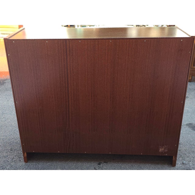 Late 20th Century Danish Modern Low Bookshelf For Sale - Image 11 of 11