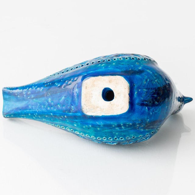 Rimini Blu Ceramic Dove Sculpture by Londi for Bitossi For Sale - Image 12 of 15