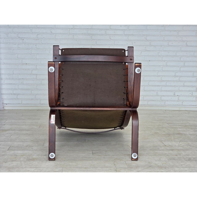 Norwegian Siesta Lounge Chair in Leather by Ingmar Relling for Westnofa, 1970s For Sale - Image 12 of 18
