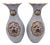 Antique Japanese Porcelain Vases from Petrus Regout Maastricht, Holland, 1890s, Set of 2 For Sale