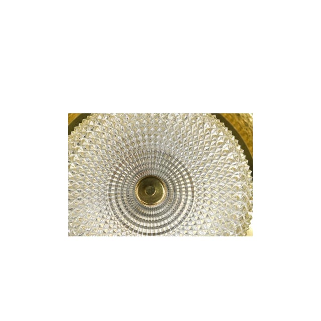 Mid-Century Modern 1960s Carl Fagerlund for Orrefors Flush Mount For Sale - Image 3 of 8
