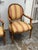 Ethan Allen Francesca French Louis XVI Upholstered Armchairs, Pair For Sale - Image 9 of 12