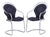 Cantilever Armchairs in Chrome by Gastone Rinaldi, Set of 2 For Sale
