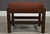 1910s L&jg Stickley Oak Mission Arts and Crafts Footstool Ottoman For Sale In Boston - Image 6 of 8