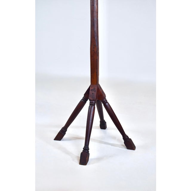 Rancho Monterey Coat Rack, Mahogany & Cow Horn, Early 20th C., Usa For Sale - Image 9 of 11