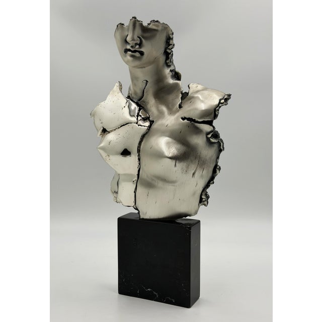 Vintage Zanfeld Taxco Mexico Aphrodite .925 Silver Figural Sculpture For Sale - Image 9 of 18