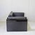 Black Black Lacquered Wood and Leather Two-Seater Sofa by Kazuhide Takahama for Gavina, 1970s For Sale - Image 8 of 11