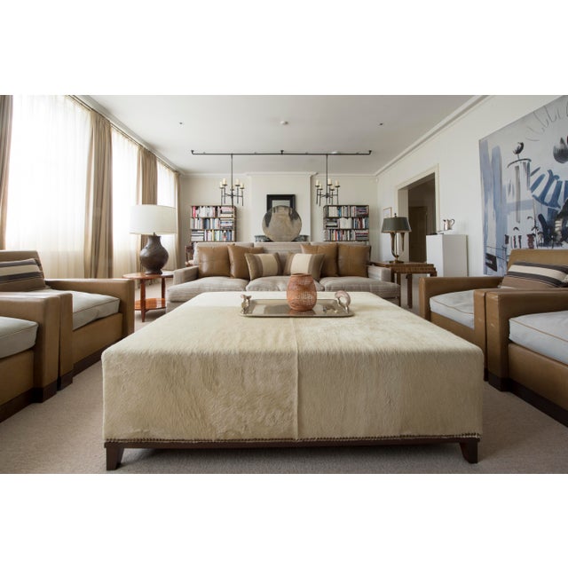 Metal 1920s Chandelier With Two Hanging Fixtures in Black Iron From a German Karmelian Monastery For Sale - Image 7 of 7