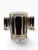 Mid 20th Century Mid-Century Modern Culver "ServeMates" 22k Gold & Black Block Rocks Glasses - Set of 6 For Sale In West Palm - Image 6 of 6