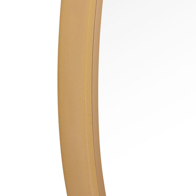 Modern Modern Simplicity 34" Round Mirror- Gold For Sale - Image 3 of 6