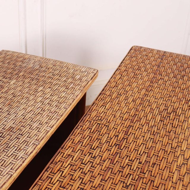 Vintage French Low Bookcases, 1920s, Set of 2 For Sale - Image 15 of 16