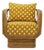 Luna Chair in Stained Rattan by Popus Editions For Sale