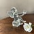 Transparent Baccarat Crystal Cherub Figurine on Block Base – Signed – Angel With Trumpet (4.5") For Sale - Image 8 of 8