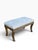 1980s Dennis & Leen Regency Style Upholstered Bench For Sale - Image 5 of 7