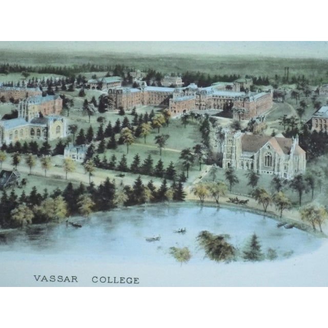 1910s Vassar College Early 20th Century Antique Print For Sale - Image 5 of 7