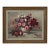 Dutch Still Life of Garden Roses in an Ironstone Tureen by L. Snijders, Dated 1973 For Sale