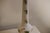 Mid 20th Century Mid Century Italian Marble & Hand-Painted Blown Milk Glass Table Lamps With Original Shades - A Pair For Sale - Image 5 of 12