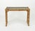 Mid-Century Bamboo, Rattan and Glass Console Table from Vivai del Sud, Italy, 1970s For Sale - Image 11 of 12