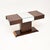 Mid-Century Modern Art Deco Mirrored Coffee Table in Walnut, 1930s For Sale - Image 3 of 11