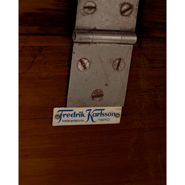 Swedish Folding Teak Table, 1960s For Sale - Image 10 of 12