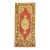 Vintage Zabihi Collection Turkish Anatolian Red Scatter Rug - 3'2" x 6' For Sale