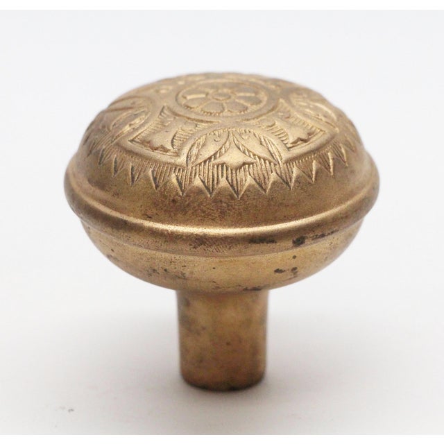 Traditional Antique Bronze Sargent Vernacular Passage Door Knob For Sale - Image 3 of 4
