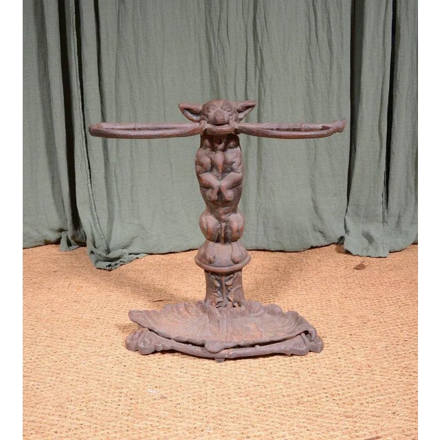 Cast Iron Stick Stand by Coalbrookdale, 1920s For Sale - Image 13 of 13