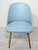Blue Retro Cocktail Armchair from the 1950s Stylish retro armchair from the 1950s. Upholstered in elegant blue vinyl...