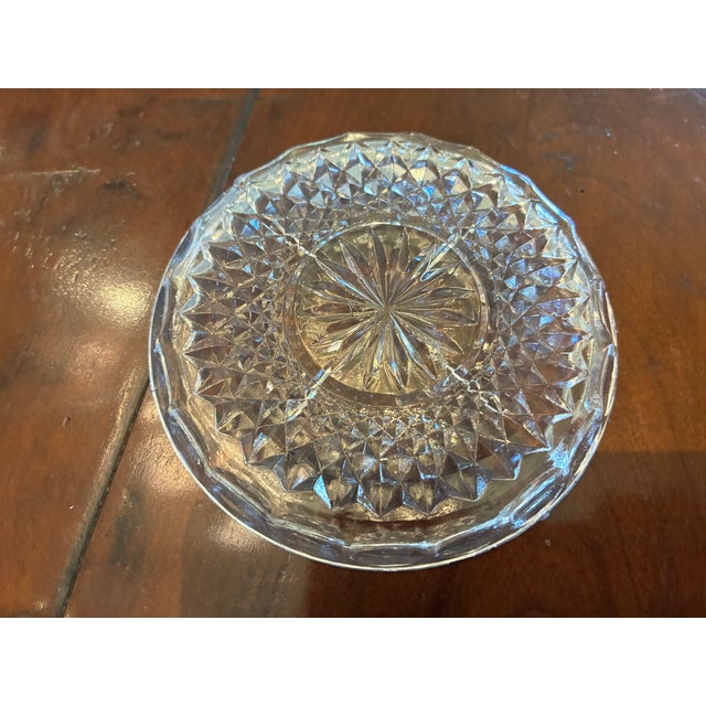American Mid 20th Century Lead Crystal Coasters - Set of 8 For Sale - Image 3 of 3