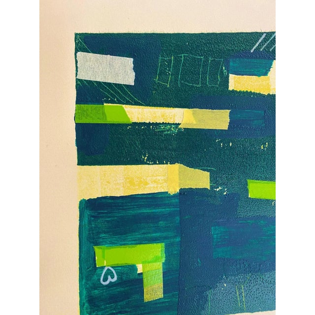 Contemporary Mixed Media Painting, "La Brea #1" For Sale - Image 4 of 5