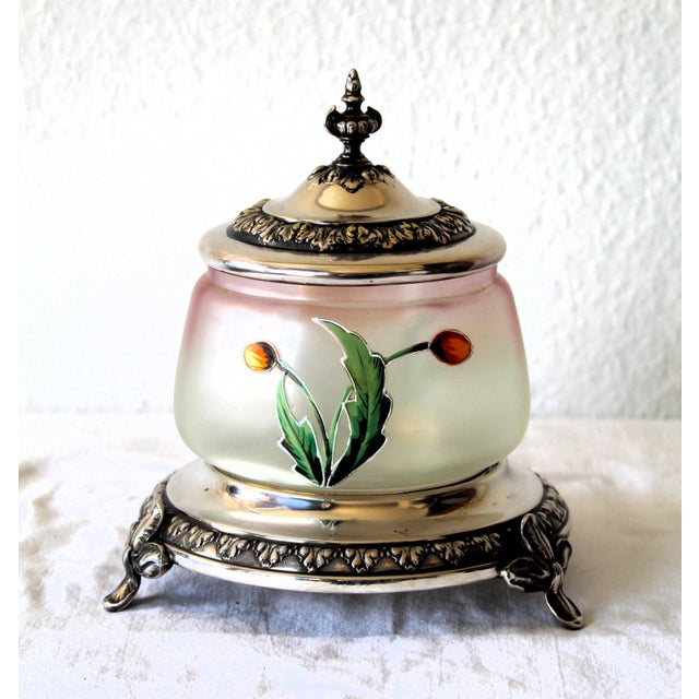 Silver-Plated Bonbonnière from WMF, 1890s For Sale - Image 3 of 9