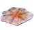 African Hand-Painted South African Art Pottery Hexagonal Platters - Set of 4 For Sale - Image 3 of 12