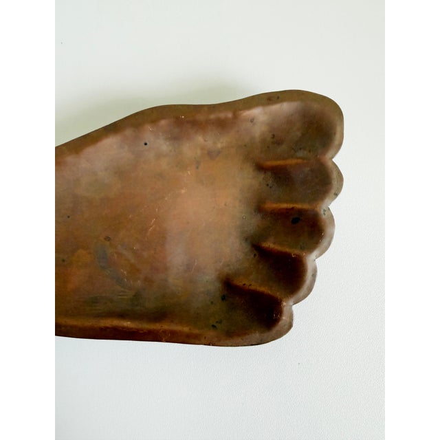 Copper Foot Catchall Ashtray, 1960s For Sale In Sacramento - Image 6 of 8