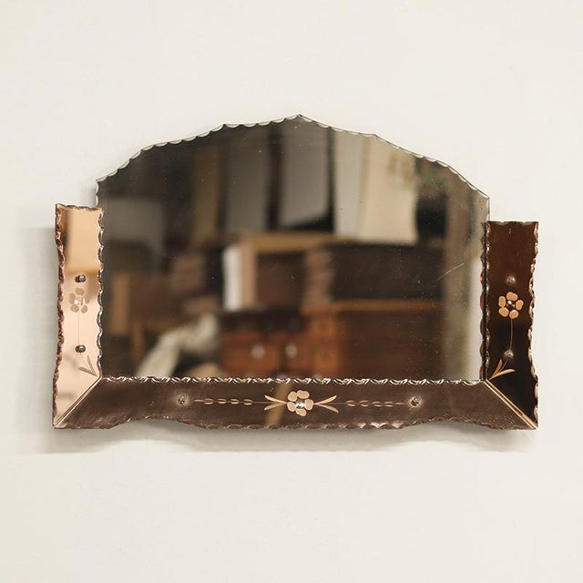 Art Deco Mirror, 1930s For Sale - Image 6 of 7