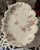 French Country Antique Haviland Limoges Oval Serving Tray – Pink Florals & Scalloped Ruffled Edge For Sale - Image 3 of 9