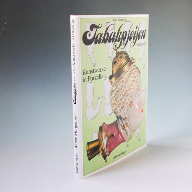 Traditional Tabakpfeifen Sammeln: Kunstwerke in Porzellan 1989 German Porcelain Tobacco Pipes Reference Book by Walter Morgenroth For Sale - Image 3 of 12