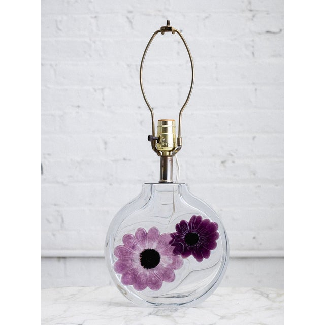 Daum France Coppelia crystal table lamp. Produced by the French crystal house Daum France￼, the “Coppelia” collection is...