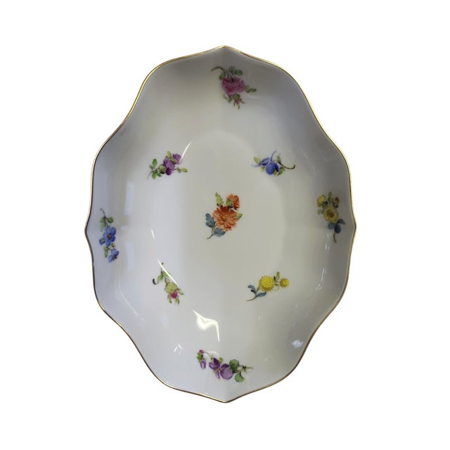Victorian 19th Century Meissen Sweetmeat Dish For Sale - Image 3 of 4