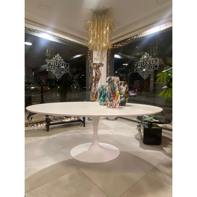 Tulip Table by Eero Saarinen for Alivar, 1990s For Sale - Image 6 of 7