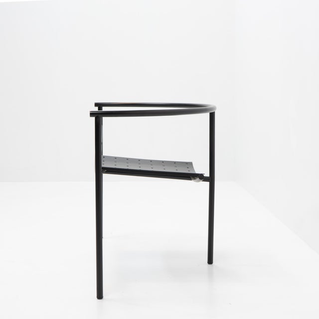 1980s Dr. Sonderbar Chair in Black from Philippe Starck, 1980s For Sale - Image 5 of 14