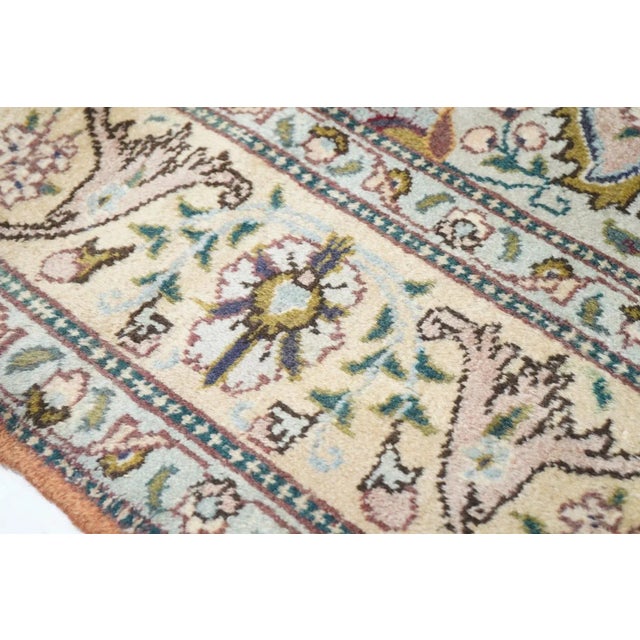 Textile Vintage Persian Tabriz Rug 6' X 8'9'' For Sale - Image 7 of 10