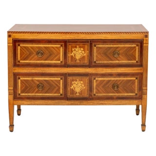Maitland-Smith Neoclassical Style Marquetry Buffet For Sale