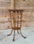 Wood Antique Victorian Tortoiseshell Bamboo Pedestal Side Table, Circa 1900 For Sale - Image 7 of 12