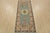 Farmhouse Kazak Runner 2’9” X 6’6” Blue Wool Tribal Hand-Knotted Oriental Rug For Sale - Image 3 of 11