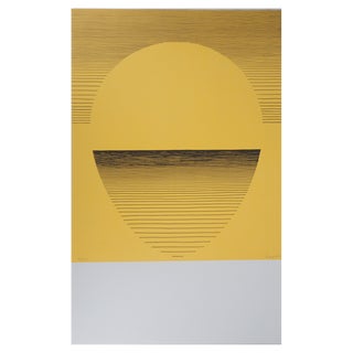 Michel Seuphor, Cinetic Ball, Original Screenprint For Sale