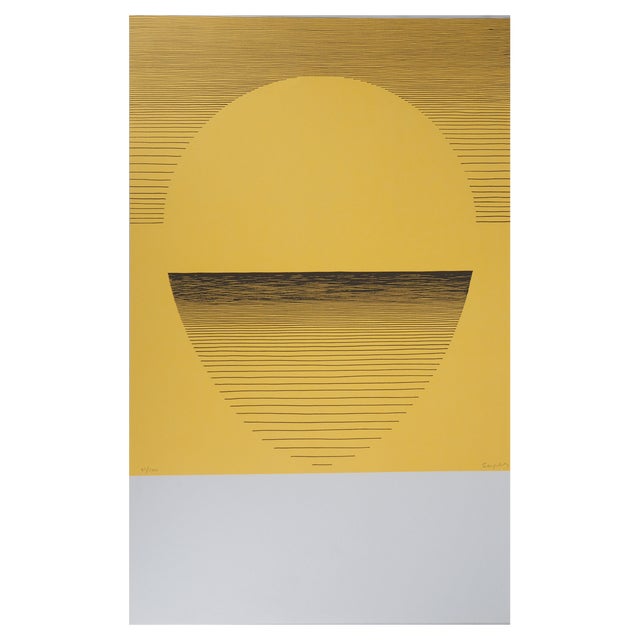 Michel Seuphor, Cinetic Ball, Original Screenprint For Sale