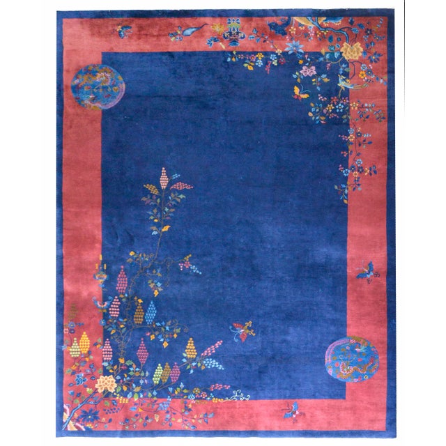 1920s Chinese Art Deco Rug For Sale - Image 11 of 11
